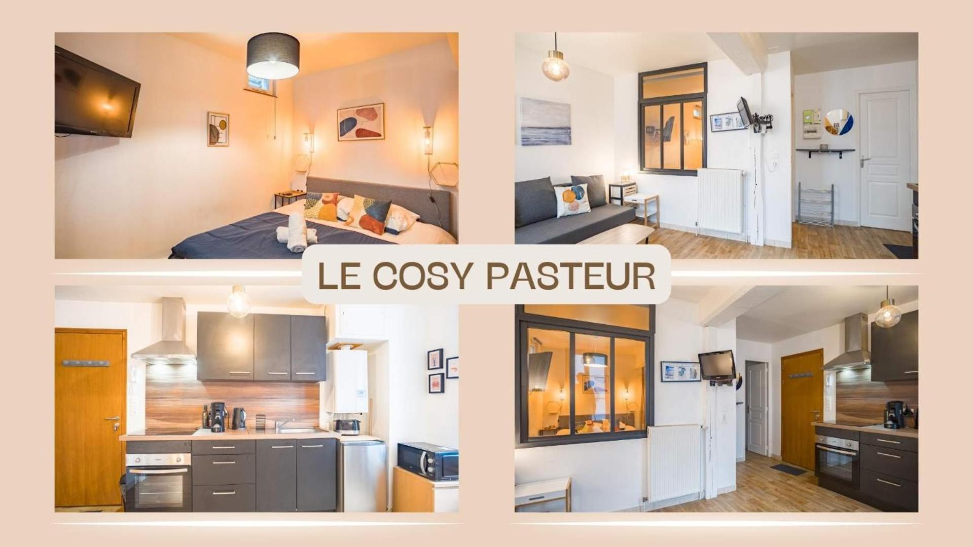 Le Cosy Pasteur 5 Min Hypercentre Parking Public Gratuit A Proximite Apartment Troyes Bagian luar foto